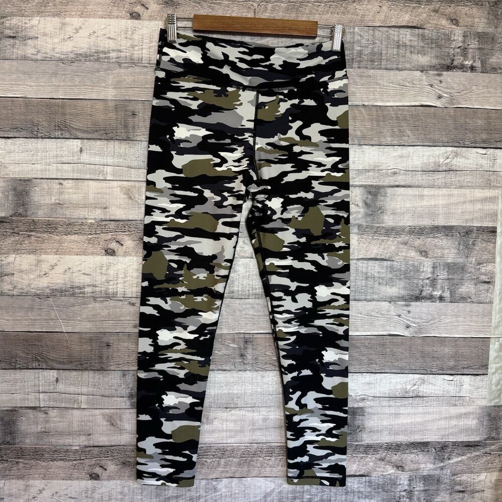 The Upside Women's Black Camo Seamless Legging Pants Size 8